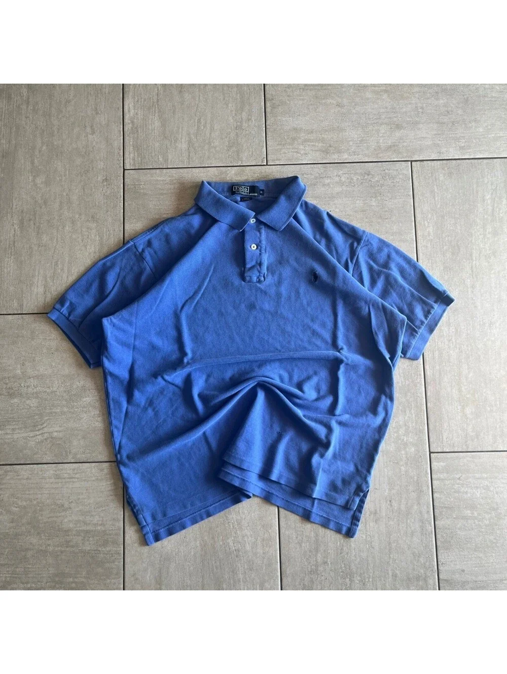 Polo Ralph Lauren Pique Polo Blue